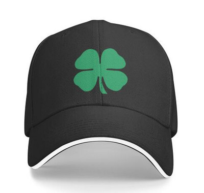 Lucky 4 leveles lóhere uniszex farmer baseball sapka, állítható snapback sapka