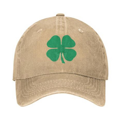 Lucky 4 leveles lóhere uniszex farmer baseball sapka, állítható snapback sapka