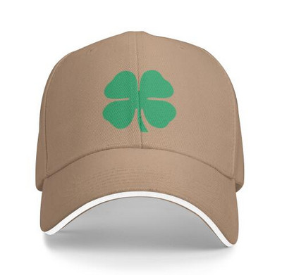 Lucky 4 leveles lóhere uniszex farmer baseball sapka, állítható snapback sapka