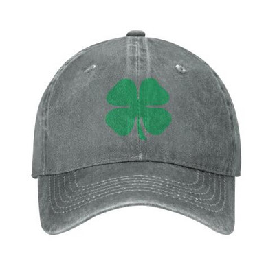 Lucky 4 leveles lóhere uniszex farmer baseball sapka, állítható snapback sapka