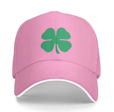 Lucky 4 leveles lóhere uniszex farmer baseball sapka, állítható snapback sapka