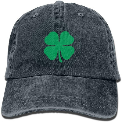 Lucky 4 leveles lóhere uniszex farmer baseball sapka, állítható snapback sapka