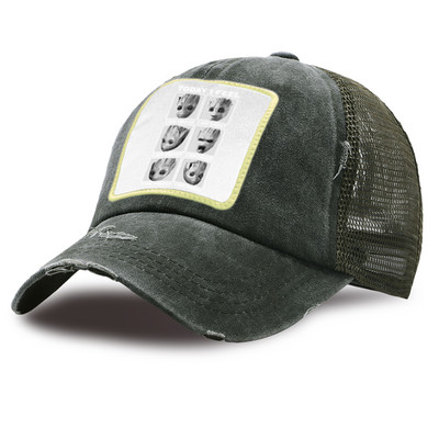 Καπέλα μπέιζμπολ από βαμβακερό δίχτυ Unisex Αθλητικό καπέλο snapback Καπέλο μόδας τύπωμα καπέλο φορτηγού Καπέλο μπέιζμπολ εξωτερικού χώρου που αναπνέει