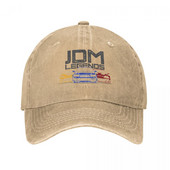 JDM Legend greito automobilio unisex stiliaus beisbolo kepurė 240sx Drift Distressed Cotton Caps Kepurėlė Klasikinė lauko bėgimo golfo kepurė nuo saulės