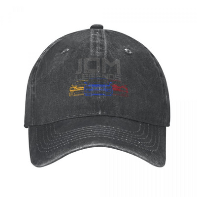 JDM Legend greito automobilio unisex stiliaus beisbolo kepurė 240sx Drift Distressed Cotton Caps Kepurėlė Klasikinė lauko bėgimo golfo kepurė nuo saulės