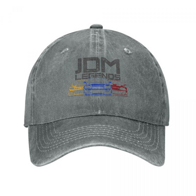 JDM Legend greito automobilio unisex stiliaus beisbolo kepurė 240sx Drift Distressed Cotton Caps Kepurėlė Klasikinė lauko bėgimo golfo kepurė nuo saulės