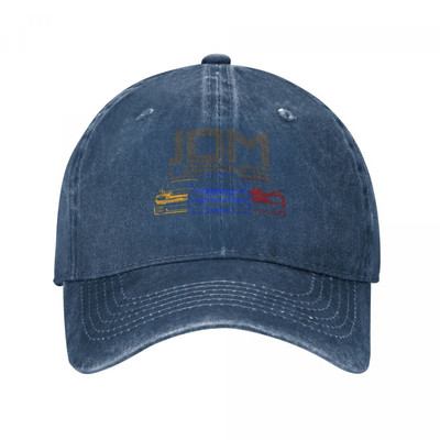 JDM Legend greito automobilio unisex stiliaus beisbolo kepurė 240sx Drift Distressed Cotton Caps Kepurėlė Klasikinė lauko bėgimo golfo kepurė nuo saulės