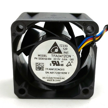 TFA0412CN Охлаждащ вентилатор за Delta 4028 DC12V 0.81A 8200RPM 4-жилен PWM контрол на температурата 4CM превключващ вентилатор