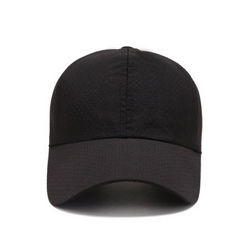 Χονδρικό ανδρικό γυναικείο καλοκαιρινό καπέλο μπέιζμπολ Καπέλα ταχείας ξήρανσης Unisex αναπνεύσιμο αθλητικό καπέλο καθαρού χρώματος Snapback Ανδρικό καπέλο γκολφ φορτηγού