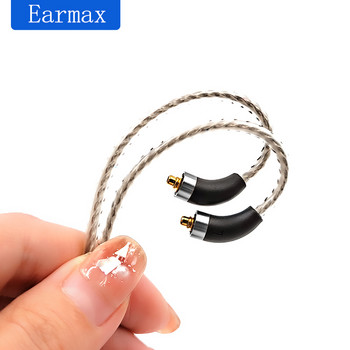 Για ακουστικά SE215 SE315 SE425 SE535 SE846 MMCX Αντικαταστάσιμο καλώδιο ισορροπίας 2,5 mm 4,4 mm Ασημένιο σύρμα υψηλής καθαρότητας