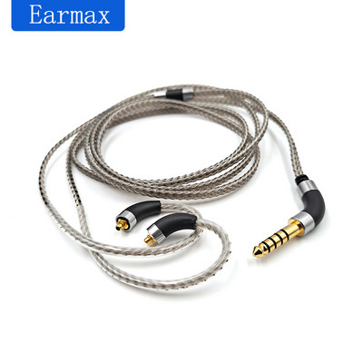 За SE215 SE315 SE425 SE535 SE846 Слушалки MMCX Сменяем 2,5 мм 4,4 мм кабел за баланс Висока чистота на сребърен проводник