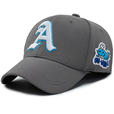 2023 uus kevad ja sügis nelja hooaja pesapallimüts meeste puuvillase kolmemõõtmelise tikandiga päikesevarju mütsi hulgimüük