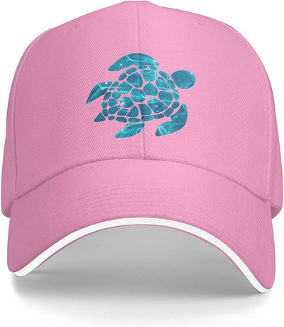 Vandenyno genties Havajų jūros vėžlys sumuštinis beisbolo kepuraitė lauke laisvalaikiui reguliuojama beisbolo hiphopo kepuraitė unisex juoda