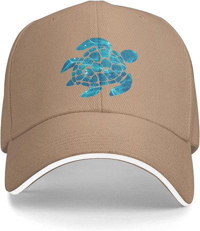 Vandenyno genties Havajų jūros vėžlys sumuštinis beisbolo kepuraitė lauke laisvalaikiui reguliuojama beisbolo hiphopo kepuraitė unisex juoda