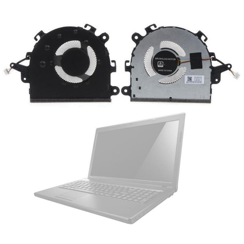 CPU terminio aušinimo ventiliatorius, skirtas Lenovo S145-15 S145-15IWL 340C-15IWL procesoriaus aušinimo ventiliatorius