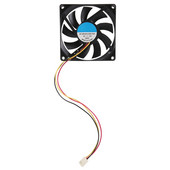 12V 3 pinski ventilator hladnjaka hladnjaka hladnjaka ventilatora hladnjaka za PC 80X80x15mm