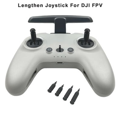 3D Print Remote Control Joystick Replacement Spare Parts lengthen Thumb Stick Rod for DJI FPV Drone Accessories