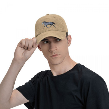 Отличителна бейзболна шапка Мъжки шапки Дамска защита на козирката Snapback Шапки с кон и животно