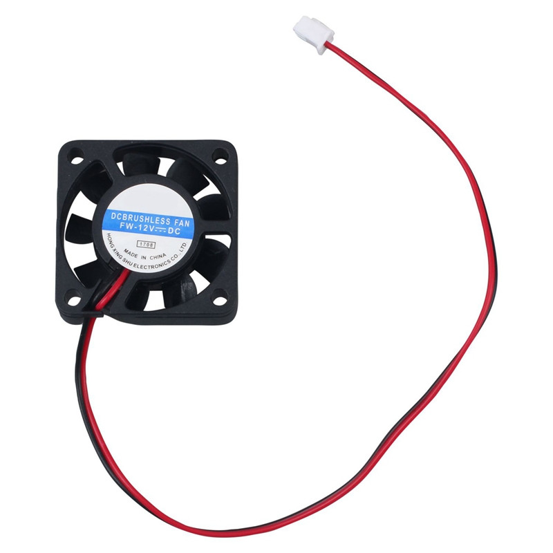 2 vnt 40 mm x 40 mm x 10 mm 4010 9 mentės bešepetėlis nuolatinės srovės 12 V aušinimo ventiliatorius
