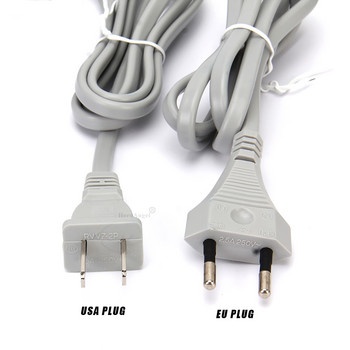 DC 12V/3.7A захранващ адаптер за игри на конзола Nintendo Wii Замяна на кабел за зарядно устройство Аксесоари 100-240V EU Plug захранващ адаптер Захранване