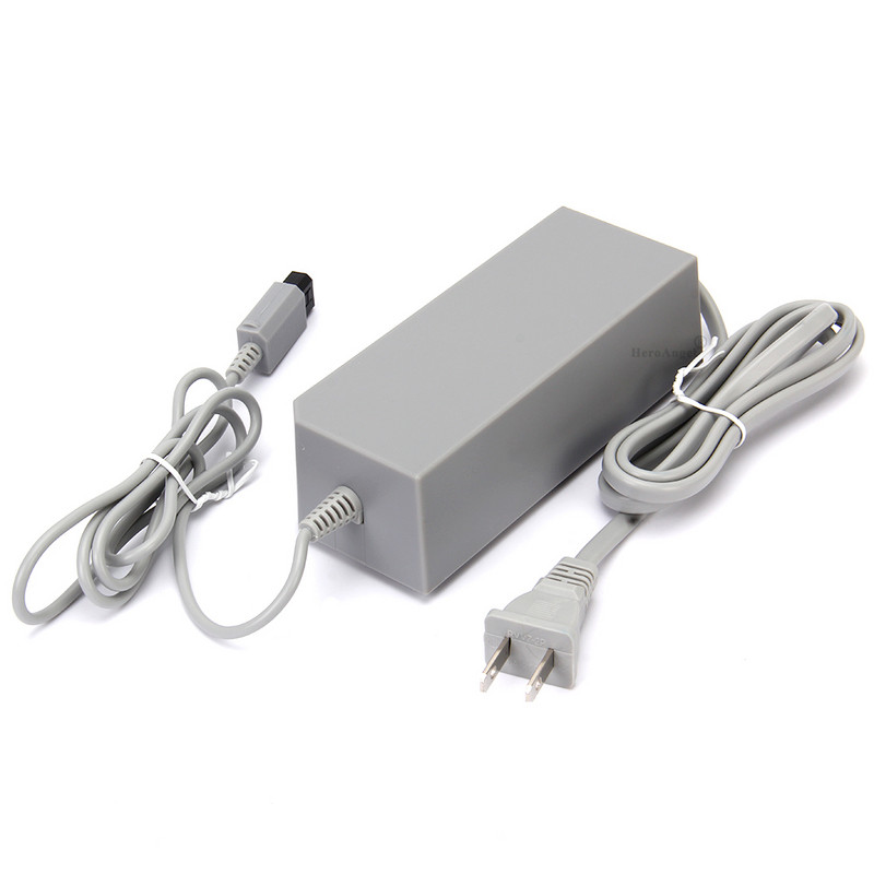 DC 12V/3.7A strujni adapter za igre na Nintendo Wii konzoli Zamjena kabela punjača Dodatna oprema 100-240V EU utikač Napajanje adaptera
