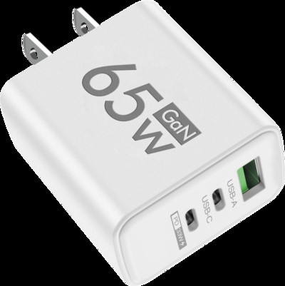 Quick Charge 3.0 4.0 USB töltő C típusú fali töltő 65 W gyorstöltés iPhone 13 14 12 Xiaomi Samsung GaN PD töltőadapterhez