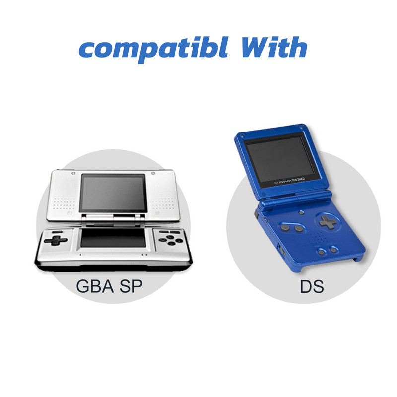 Adaptor AC pentru sistemele Nintendo DS și GameBoy Advance SP Încărcător de alimentare, cablu de încărcare de perete de călătorie 5,2 V 450 mA pentru GBA SP