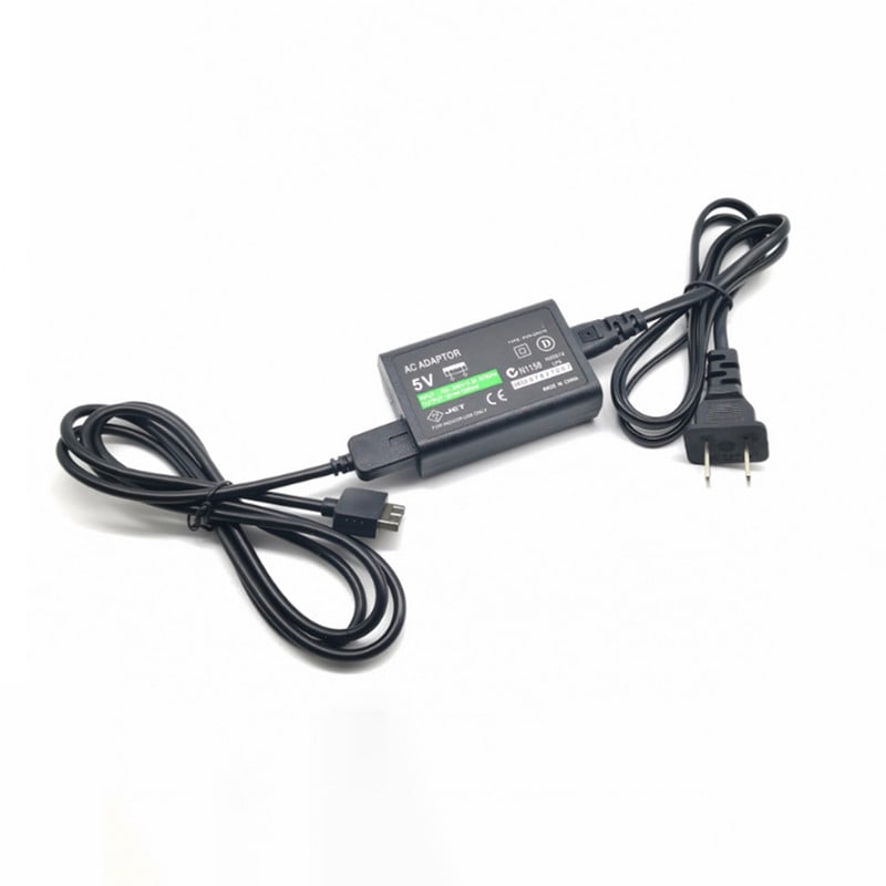 Sieninis įkroviklis kintamosios srovės maitinimo adapteris su USB įkrovimo laidu, skirtas Sony PlayStation PSVITA PS Vita PSV 1000 PSV1000 EU/US kištukas