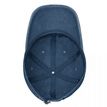 Бейзболни шапки Eat My BB\'s Retro Distressed Denim Snapback Hat Unisex Style Outdoor Workouts Adjustable Fit Hats Cap