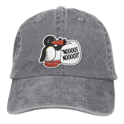 Nyári sapka napellenző klasszikus hip-hop sapkák Noot Pingu Pinga Penguin TV Cowboy kalap csúcsos kalapok