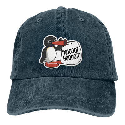 Nyári sapka napellenző klasszikus hip-hop sapkák Noot Pingu Pinga Penguin TV Cowboy kalap csúcsos kalapok