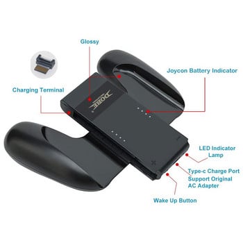 Grip Handle Charging Dock Station Charge Chargeable Stand for Nintendo Switch Joy-Con NS Handle Controller Charger Charger