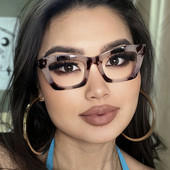 2022 m. nauji vintažiniai mažo kvadratinio spausdinimo rėmeliai, optiniai anti-mėlyni akiniai moterims, madingi, patogūs akiniai, moteriški akiniai