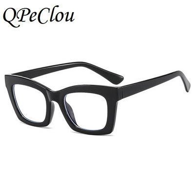 2022 m. nauji vintažiniai mažo kvadratinio spausdinimo rėmeliai, optiniai anti-mėlyni akiniai moterims, madingi, patogūs akiniai, moteriški akiniai
