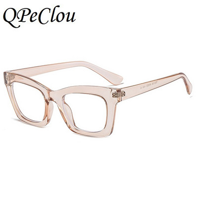 2022 m. nauji vintažiniai mažo kvadratinio spausdinimo rėmeliai, optiniai anti-mėlyni akiniai moterims, madingi, patogūs akiniai, moteriški akiniai