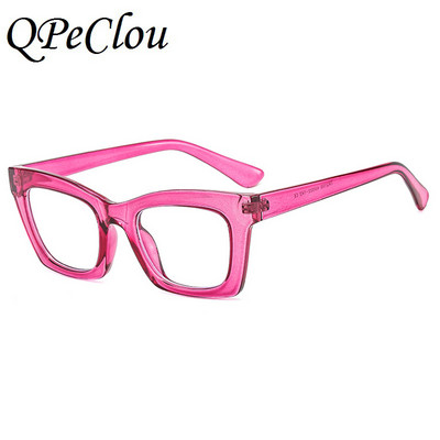 2022 m. nauji vintažiniai mažo kvadratinio spausdinimo rėmeliai, optiniai anti-mėlyni akiniai moterims, madingi, patogūs akiniai, moteriški akiniai