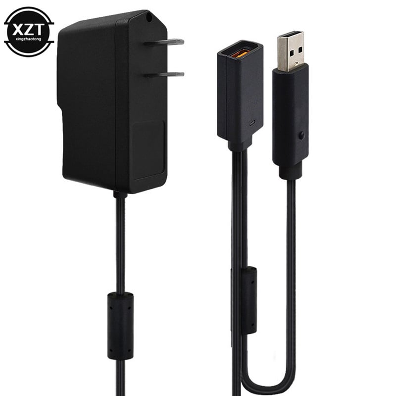 Juodas kintamosios srovės 100 V-240 V maitinimo šaltinis