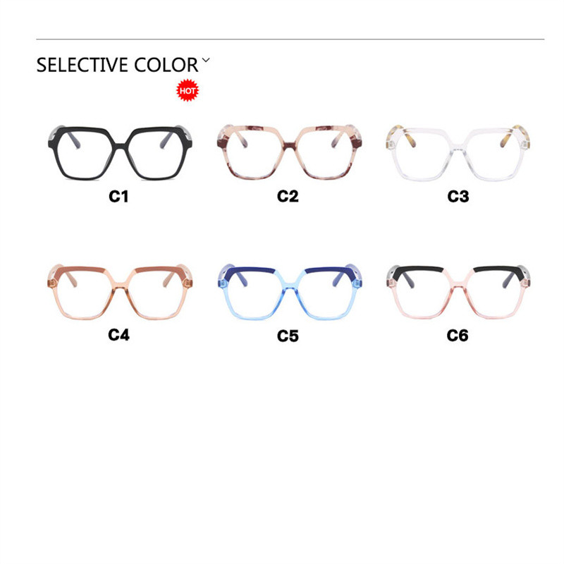 Vintage Αντιμπλε Γυαλιά Γυναικεία Γυαλιά Σκελετός Ακανόνιστος Πολύχρωμος Σκελετός Γυαλιών Γυναικείων Γυαλιών Σκελετός