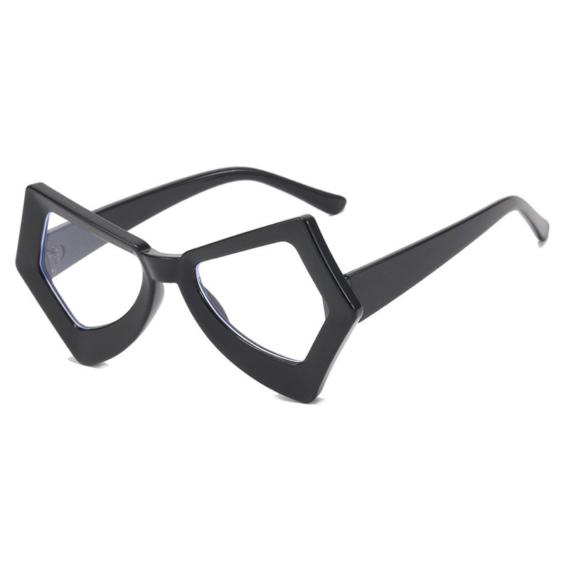 Anti Blue Light Γυαλιά Γυναικεία Ακανόνιστος Μεγάλος Σκελετός Flat Mirror Γυαλιά Cat Eye 2023 Νέοι σκελετοί γυαλιών πεταλούδας για γυναίκες