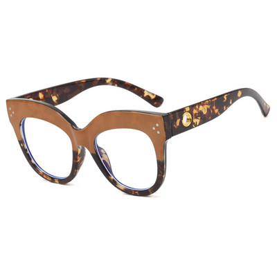 Retro Large Frame Cat Eye Flat Mirror 2023 Νέα γυαλιά Anti Blue Light Γυναικεία γυαλιά ματιών Σκελετοί για γυναίκες χονδρικής