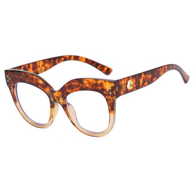 Retro Large Frame Cat Eye Flat Mirror 2023 Νέα γυαλιά Anti Blue Light Γυναικεία γυαλιά ματιών Σκελετοί για γυναίκες χονδρικής