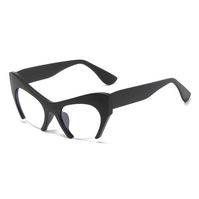 Vintage kaasaegne naiste kassisilmade raam 2023. aasta moodne antisinised heledad prillid meeste optilised trendikad ülisuured prillid