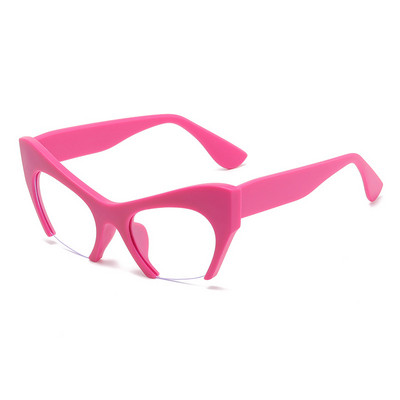 Vintage kaasaegne naiste kassisilmade raam 2023. aasta moodne antisinised heledad prillid meeste optilised trendikad ülisuured prillid