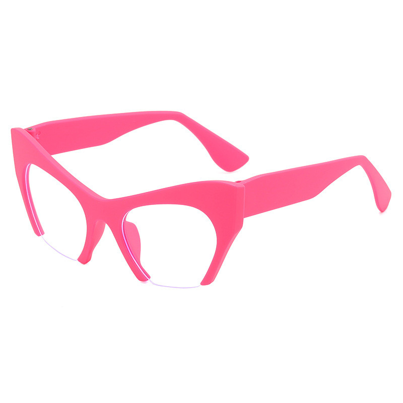 Vintage kaasaegne naiste kassisilmade raam 2023. aasta moodne antisinised heledad prillid meeste optilised trendikad ülisuured prillid