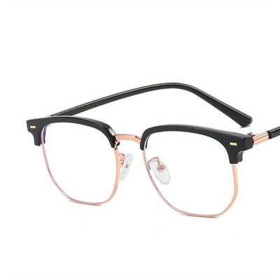 2023 Ανδρικά γυαλιά Myopia Half Frame TR90 Anti Blue Light Γυαλιά Γυναικεία γυαλιά Σκελετοί για άντρες για γυναίκες Χονδρική