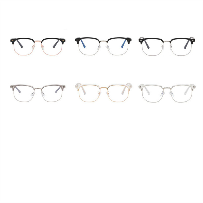 2023 Ανδρικά γυαλιά Myopia Half Frame TR90 Anti Blue Light Γυαλιά Γυναικεία γυαλιά Σκελετοί για άντρες για γυναίκες Χονδρική