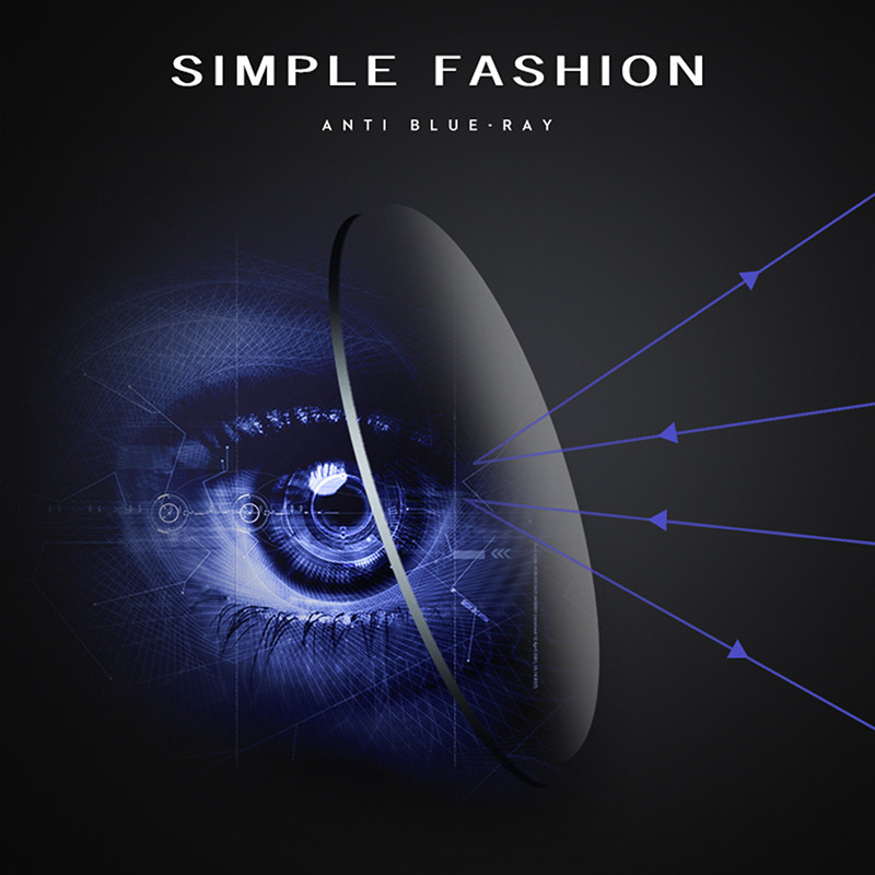 JULI EYEWEAR Sinised valgust blokeerivad prillid meestele, naiste kandiline optiline raam arvuti peegeldusvastased UV-kaitsega prillid 6037