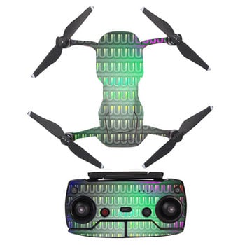 Symbol Style Decal Vinyl Skin Sticker за DJI Mavic Air Drone + дистанционни управления + 3 батерии Защитно фолио Капак