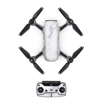 Moon Style Decal PVC стикер за кожа за DJI Spark Drone + дистанционни управления + 3 батерии, защитно фолио, капак