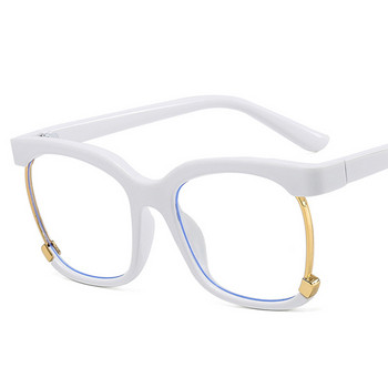Винтидж оптични очила с половин рамка Рамки с рецепта Очила против синя светлина Дамски очила, блокиращи отблясъците Компютърни очила Дамски